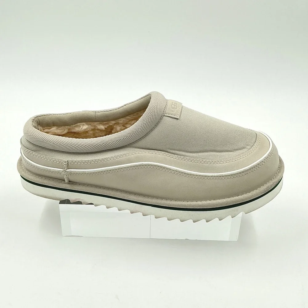 UGG Mens Size 9 Tasman Hybrid Slipper Sneakers SLIP ON Taupe NEW Cali Wave $137
